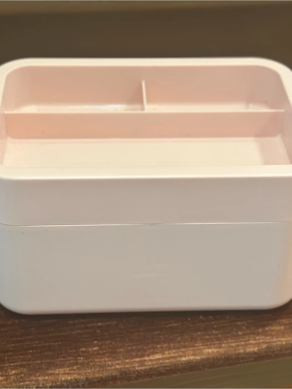 Blush Pink Cosmetic Organizer with Drawers